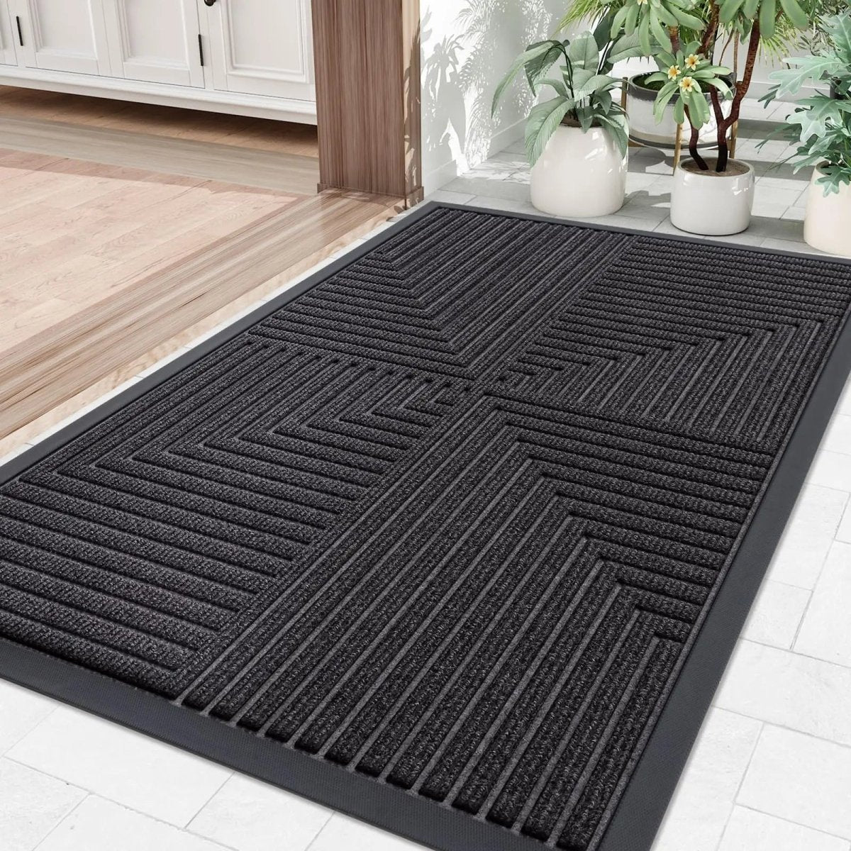 TitanShield Ultra-Durable Entrance Mat with Secure Grip