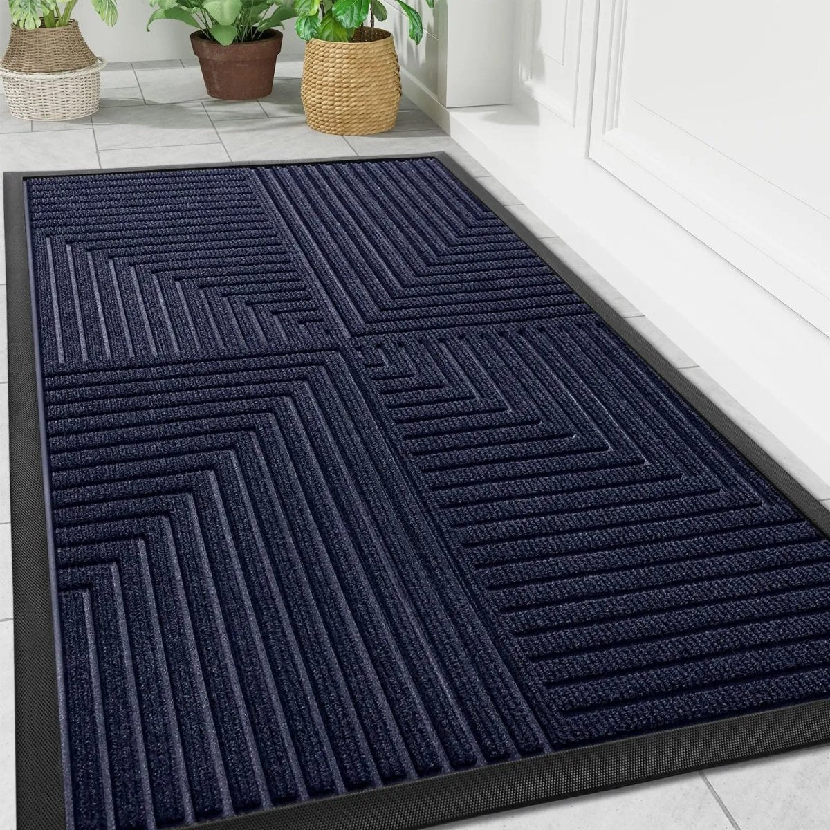 TitanShield Ultra-Durable Entrance Mat with Secure Grip