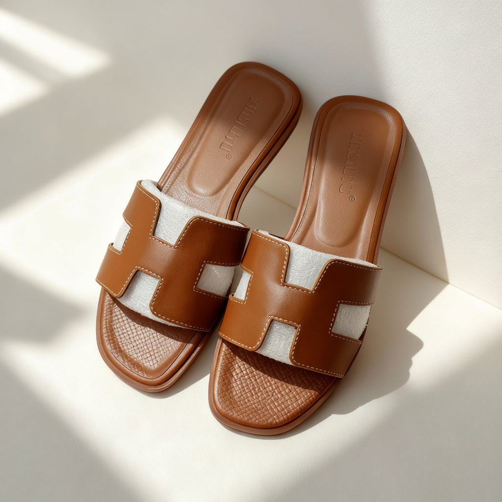 Casual Open-Toe Slide Sandals for Effortless Summer Style