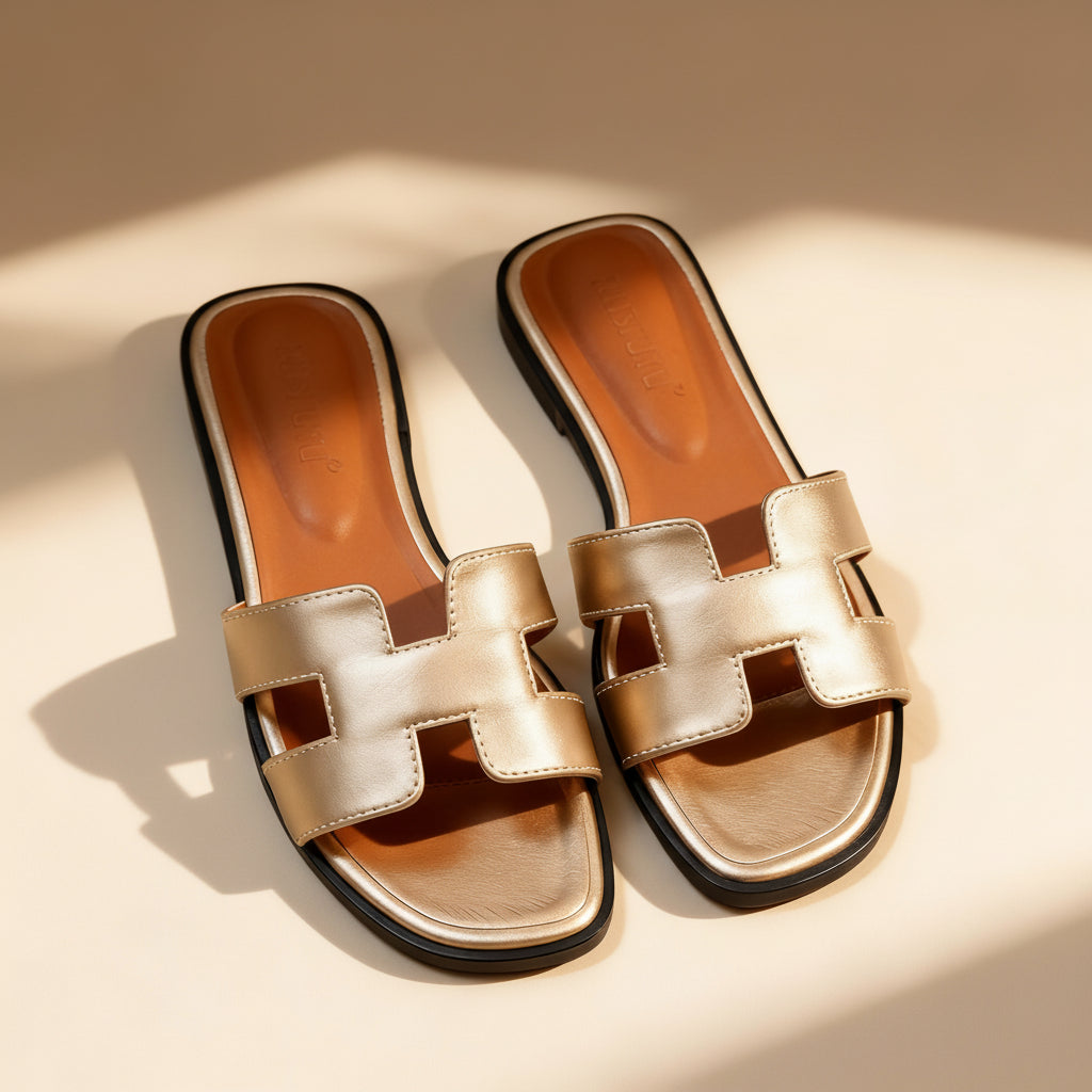 Casual Open-Toe Slide Sandals for Effortless Summer Style