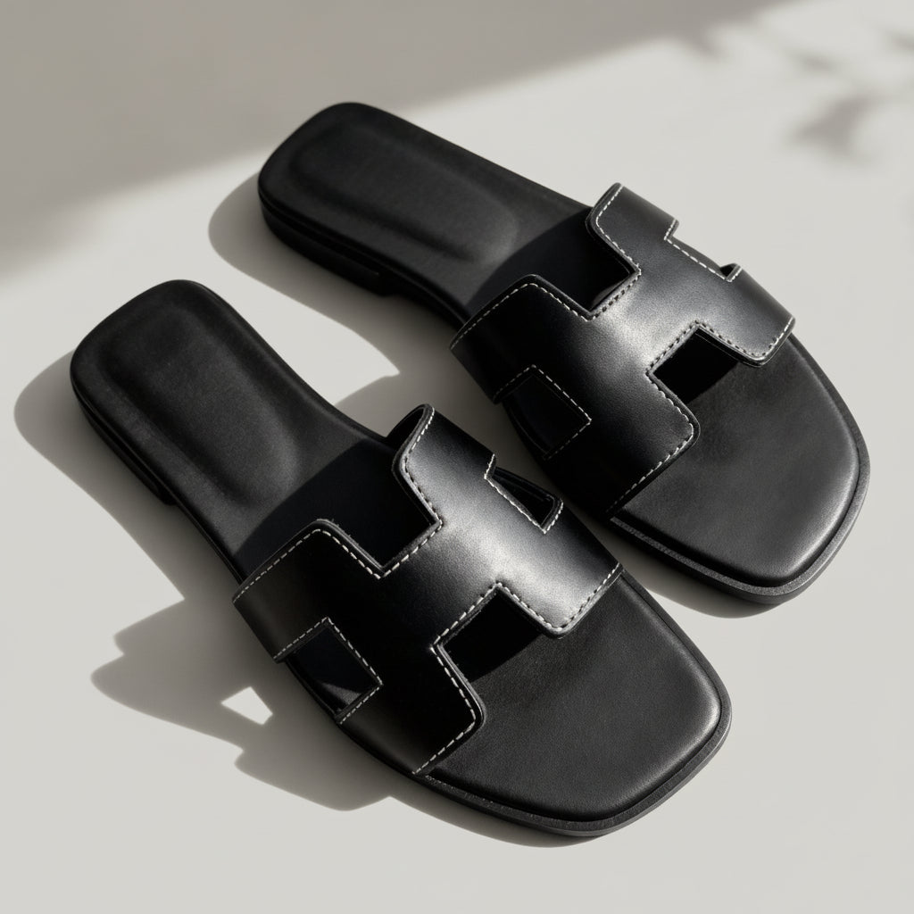 Casual Open-Toe Slide Sandals for Effortless Summer Style
