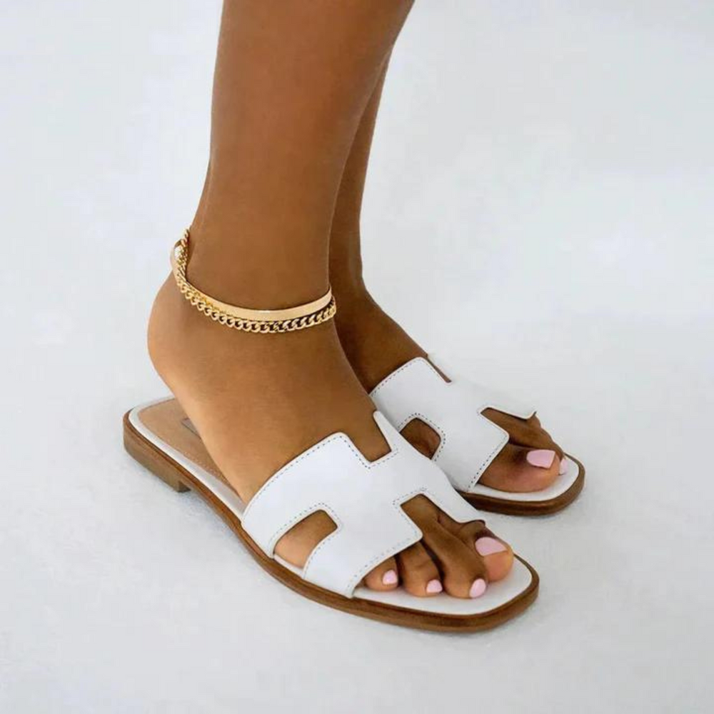 Casual Open-Toe Slide Sandals for Effortless Summer Style