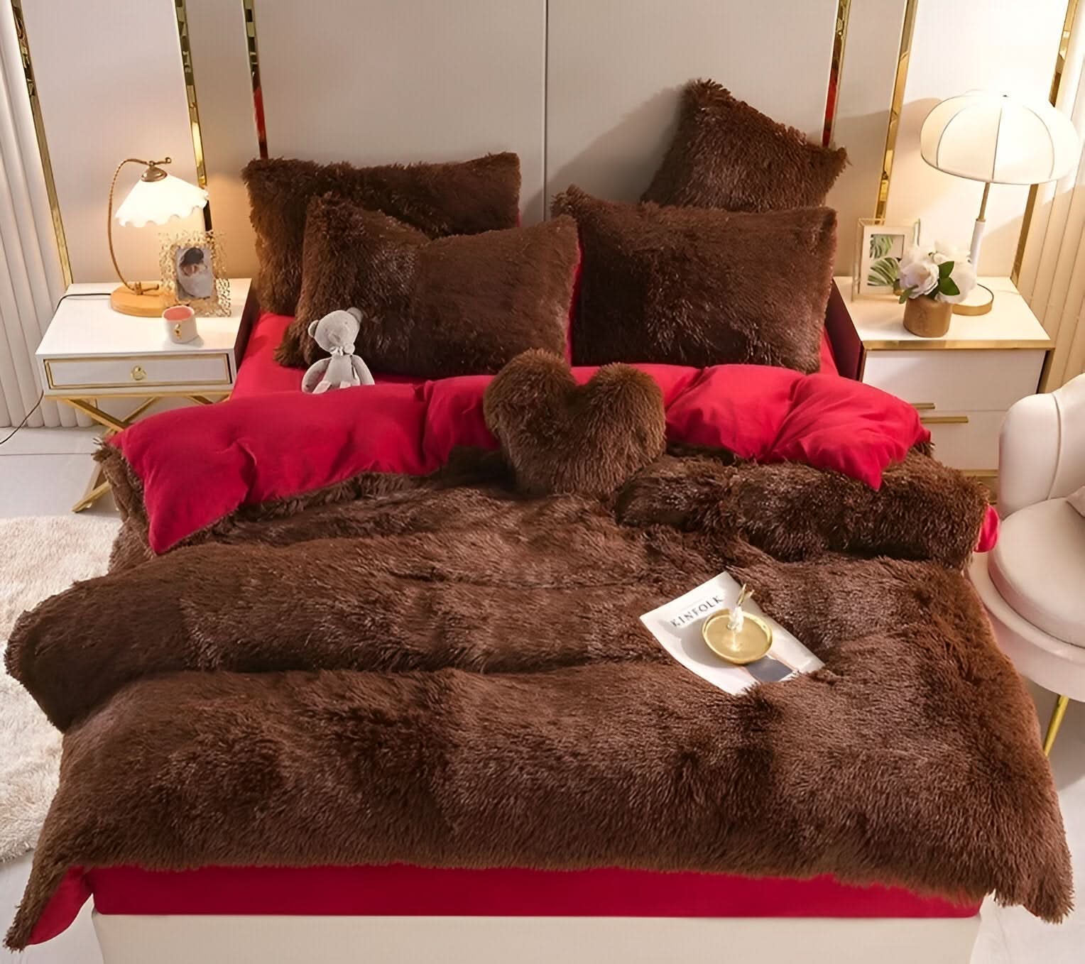 Cozy All-Season Fleece Bedding Set for Soft, Breathable Comfort