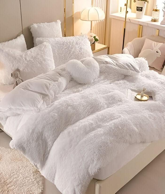 Cozy All-Season Fleece Bedding Set for Soft, Breathable Comfort