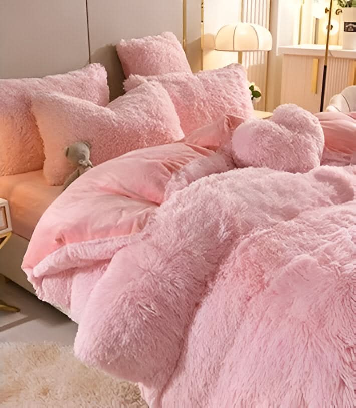 Cozy All-Season Fleece Bedding Set for Soft, Breathable Comfort