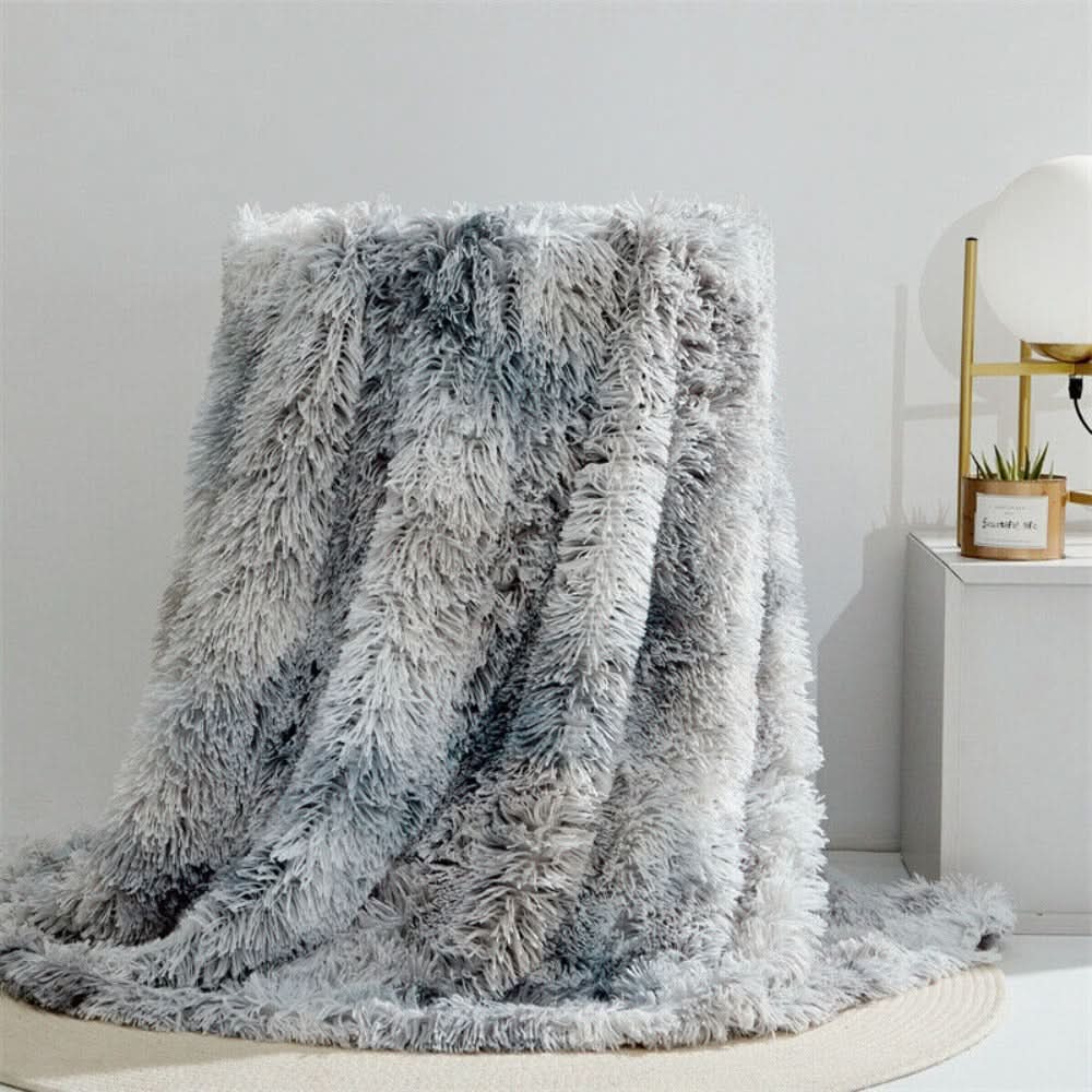 CozyNest Luxe Faux Fur Throw Blanket for Ultimate Comfort