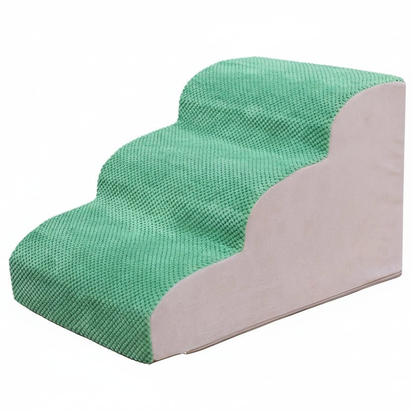 ElevateEase Premium Foam Pet Steps for Safe Indoor Use