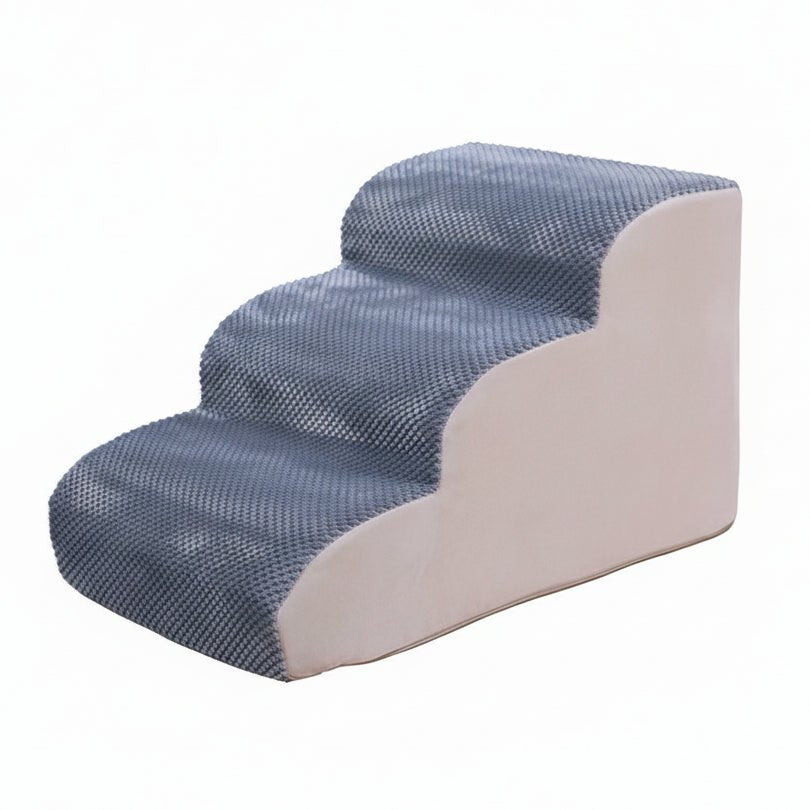 ElevateEase Premium Foam Pet Steps for Safe Indoor Use