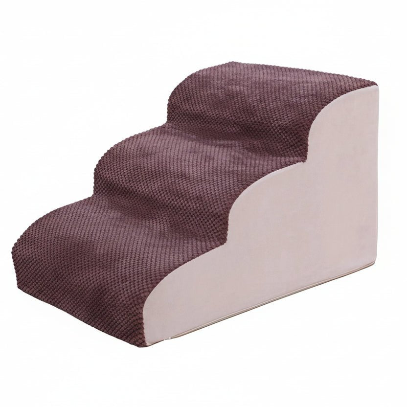ElevateEase Premium Foam Pet Steps for Safe Indoor Use