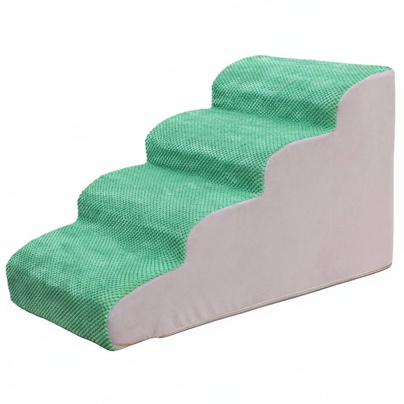 ElevateEase Premium Foam Pet Steps for Safe Indoor Use