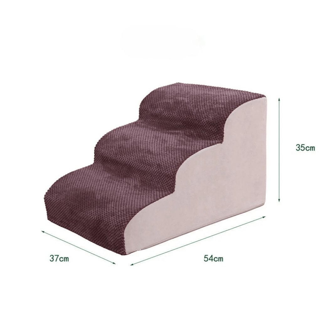 ElevateEase Premium Foam Pet Steps for Safe Indoor Use
