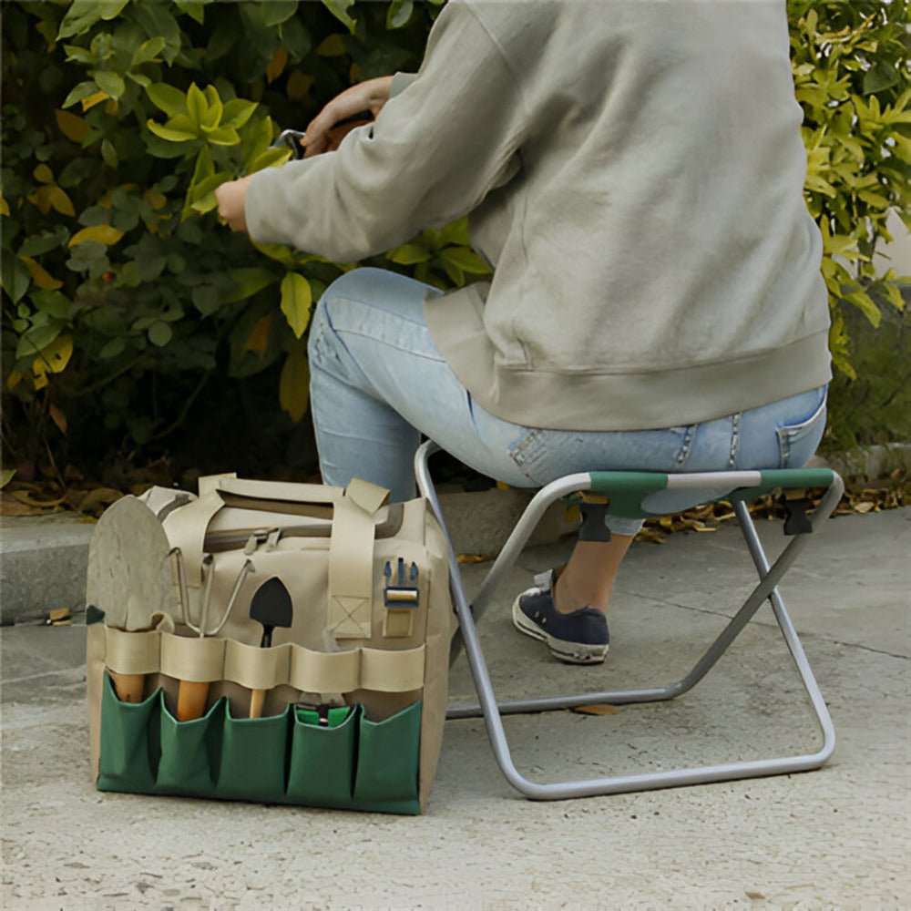 Compact Garden Tool Kit for Easy Travel and Storage