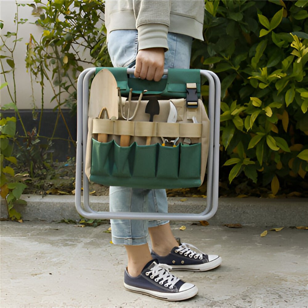Compact Garden Tool Kit for Easy Travel and Storage