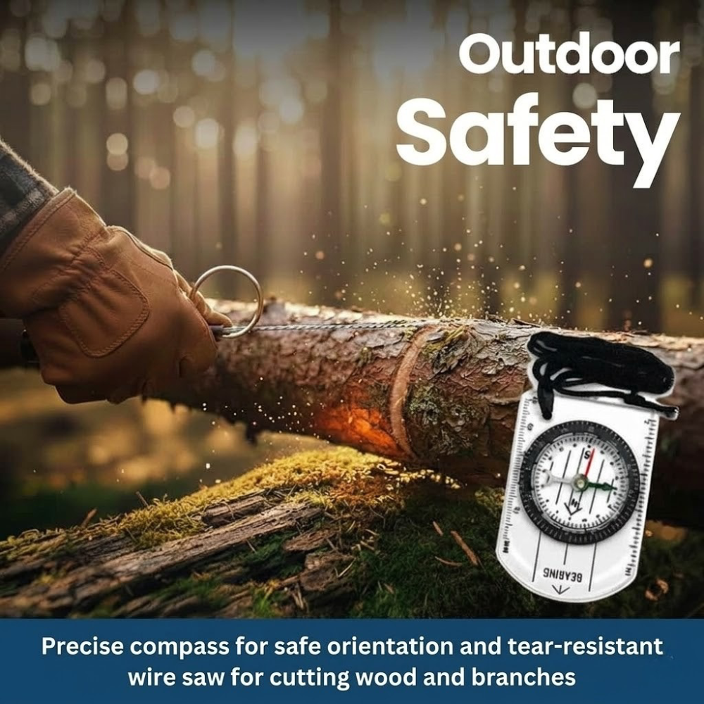 Essential Adventure Survival Gear Set for Every Outdoor Enthusiast