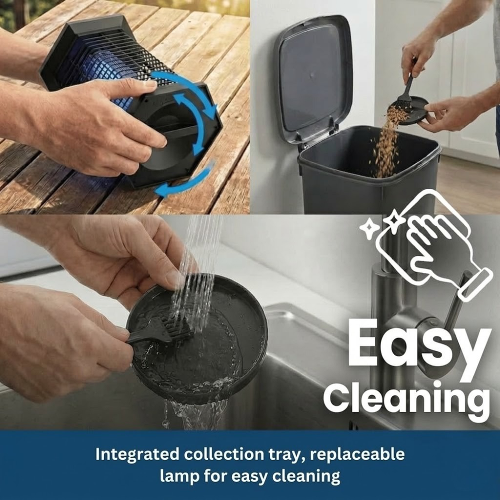 BuzzBuster Ultra Indoor & Outdoor Insect Eliminator with UV Light