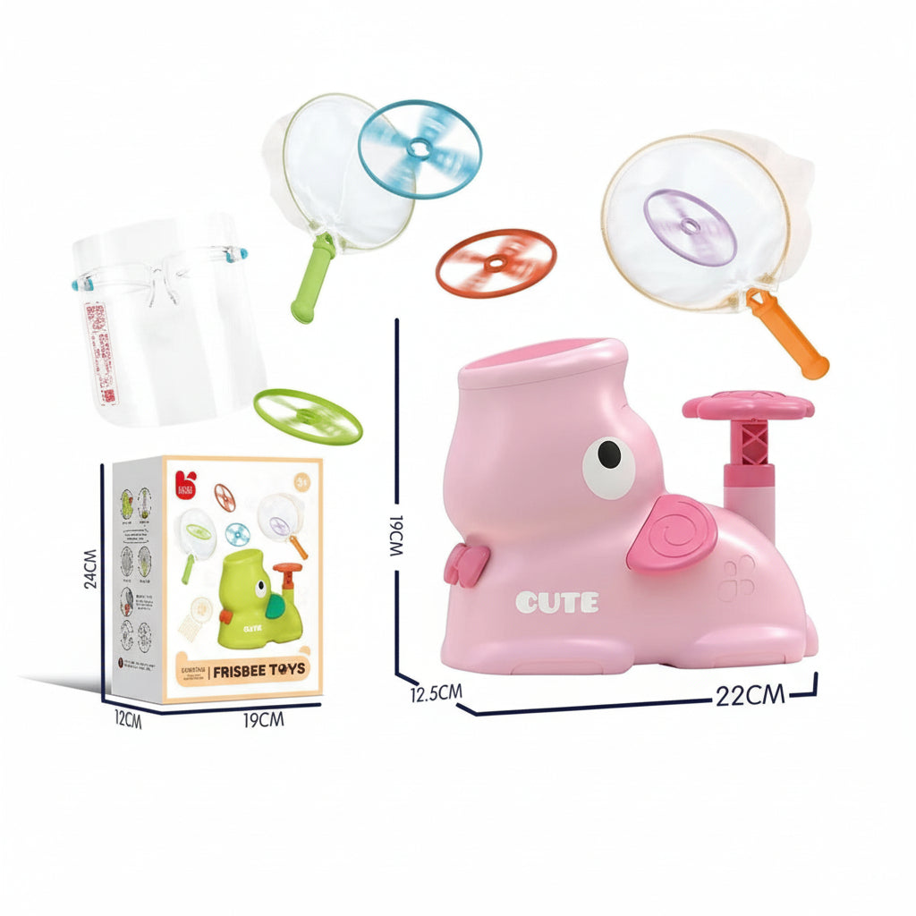 Exciting Outdoor Frisbee Launcher and Catching Set for Kids