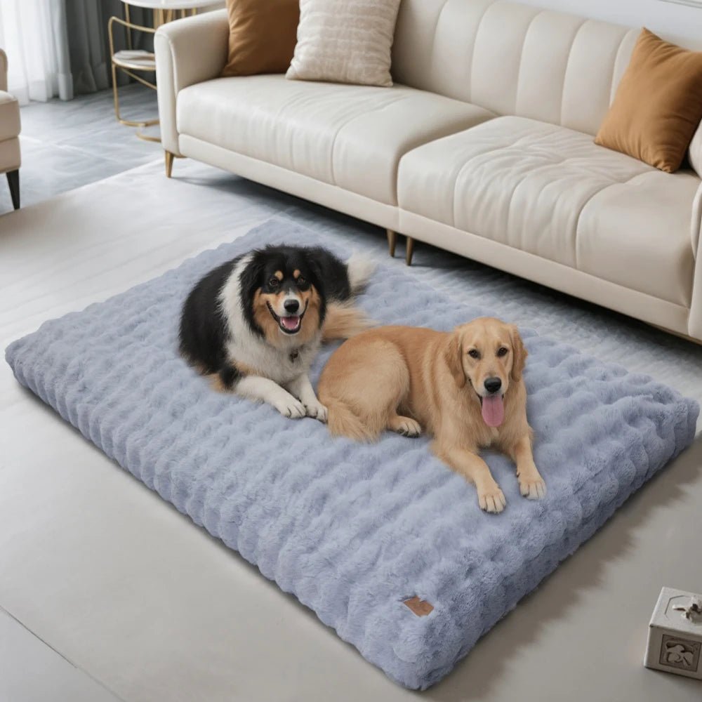 Plush Haven Ultra-Soft Pet Bed with Waterproof Cover