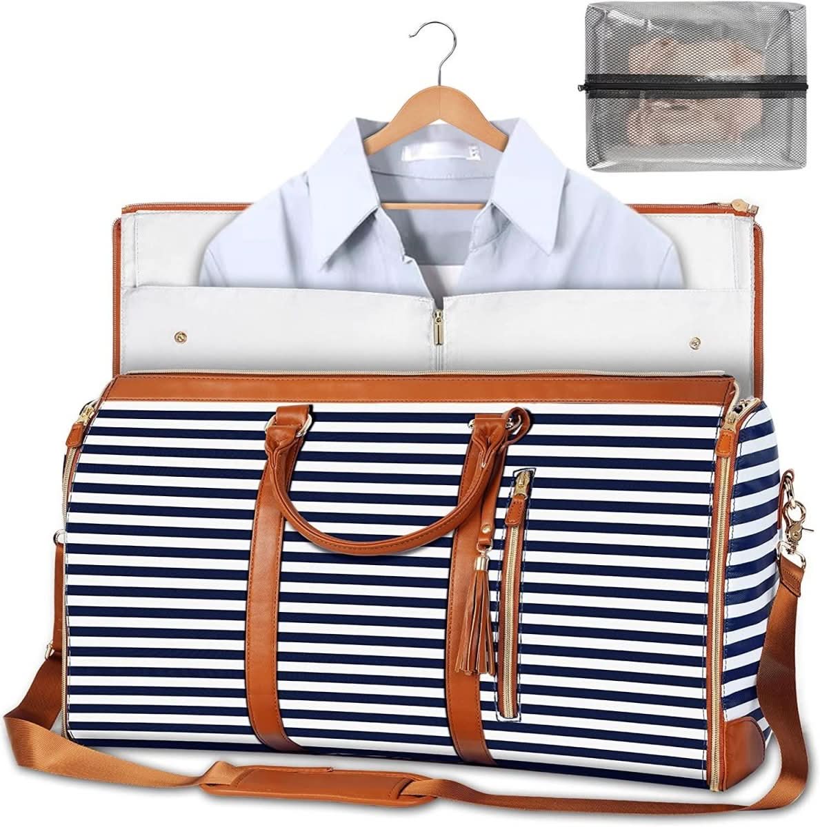 EleganceOnTheGo Travel Garment Carrier: Stylish & Compact