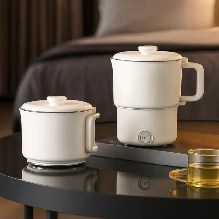 Compact Travel Electric Kettle for Hot Water Anywhere