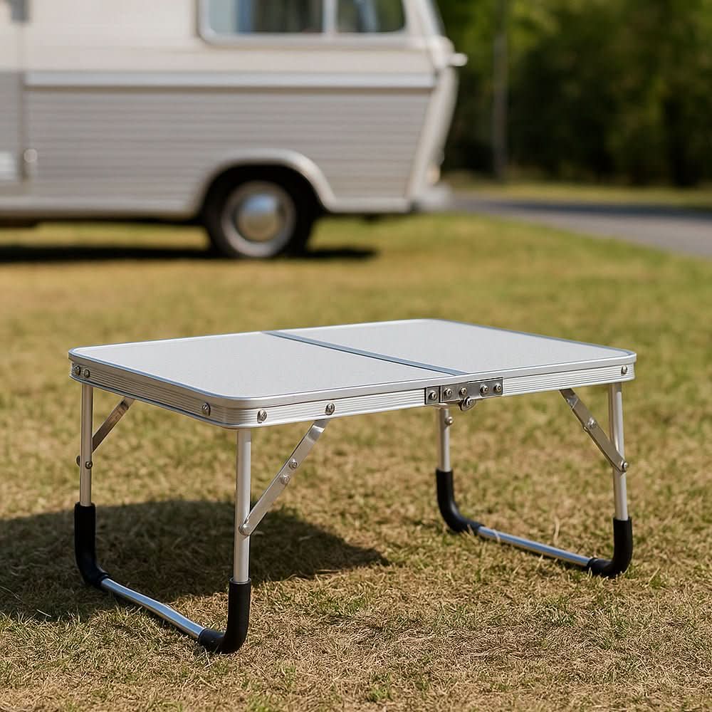 TravelMate Folding Outdoor Table with Lightweight Aluminium Frame