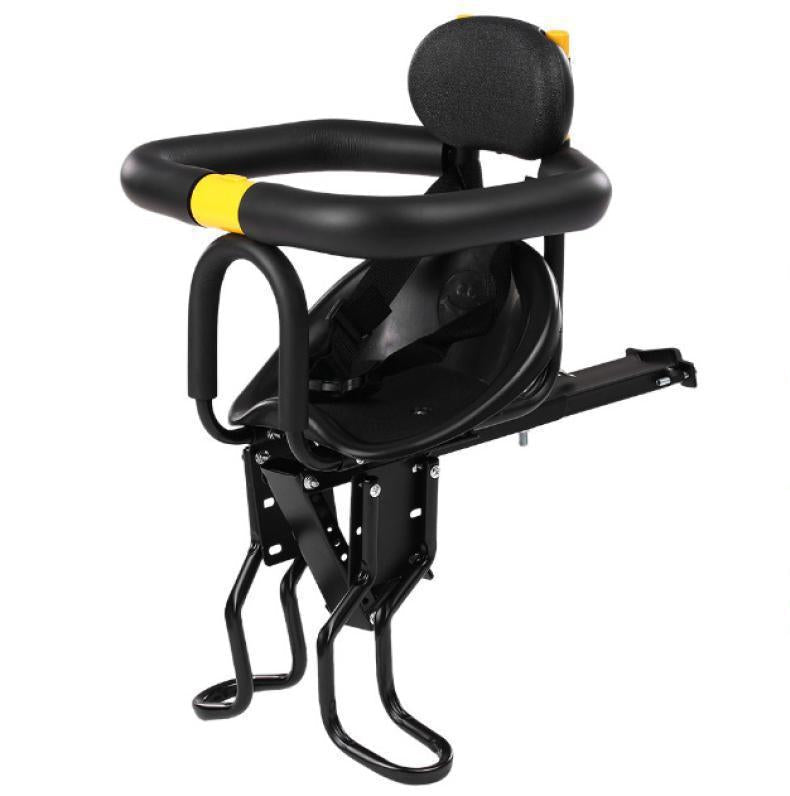 Child Bike Seat for Front Mounting | Fits Ages 8 Months to 6 Years | Holds Up to 35kg / 77lbs | Adjustable | Two Installation Choices