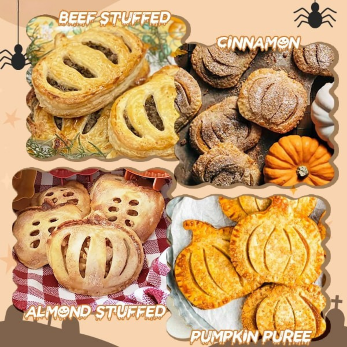 Halloween Treats Baking Tool – Spooky-Shaped Pie Maker