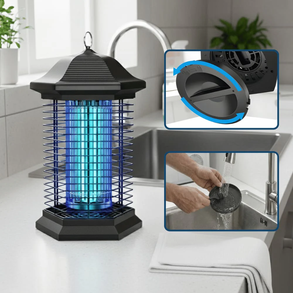 BuzzBuster Ultra Indoor & Outdoor Insect Eliminator with UV Light