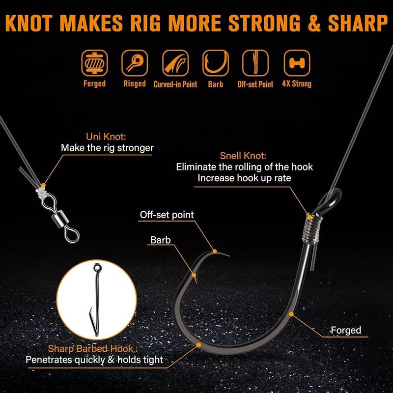 Adjustable Depth Pre-Rigged Fishing Rig for Catfish – Easy Setup