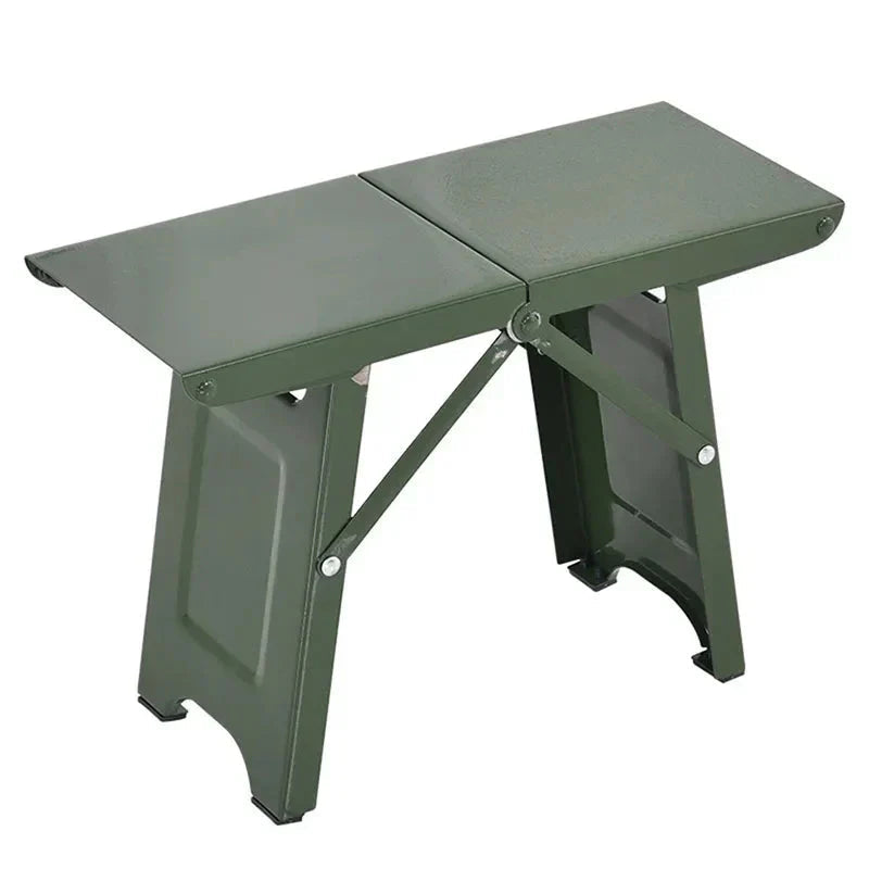 Lightweight Folding Chair with Adjustable Back Support for Camping and Outdoors