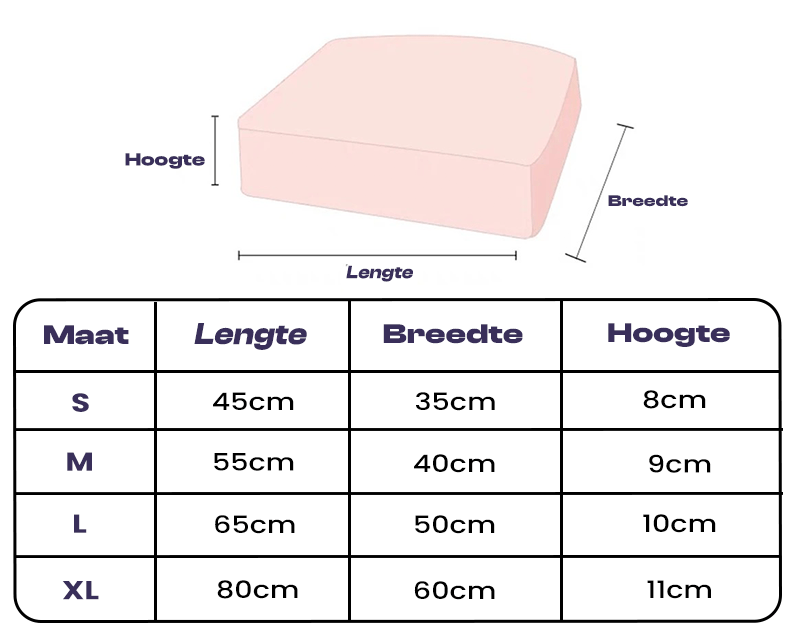 ComfortNest Orthopedic Pet Bed with Washable Foam & Durable Cover