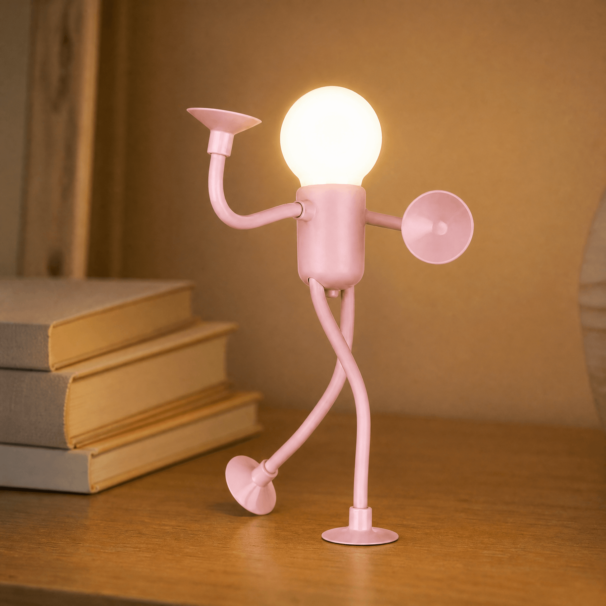 Wireless LED Night Light with Soft Glow for Cozy Atmosphere