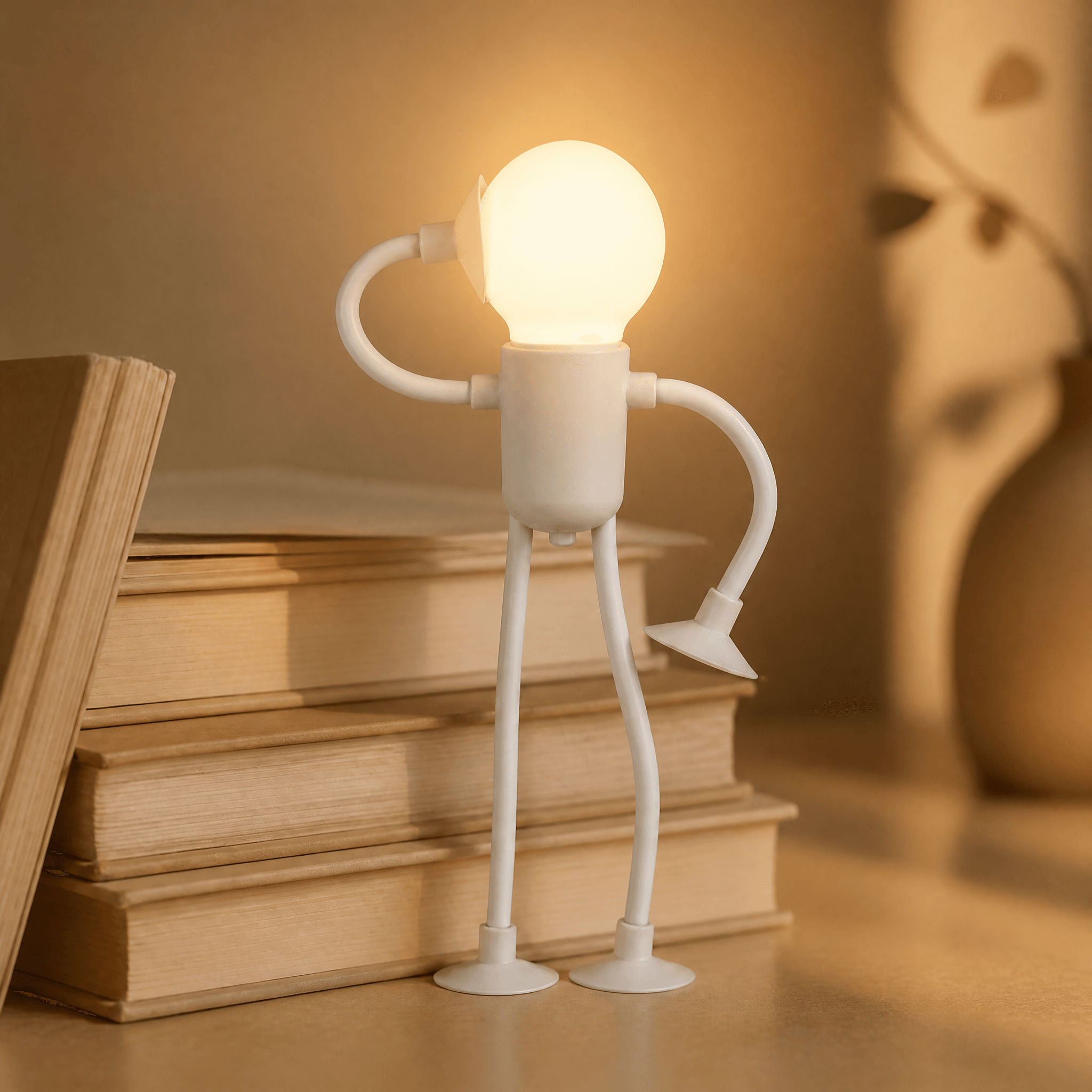 Wireless LED Night Light with Soft Glow for Cozy Atmosphere
