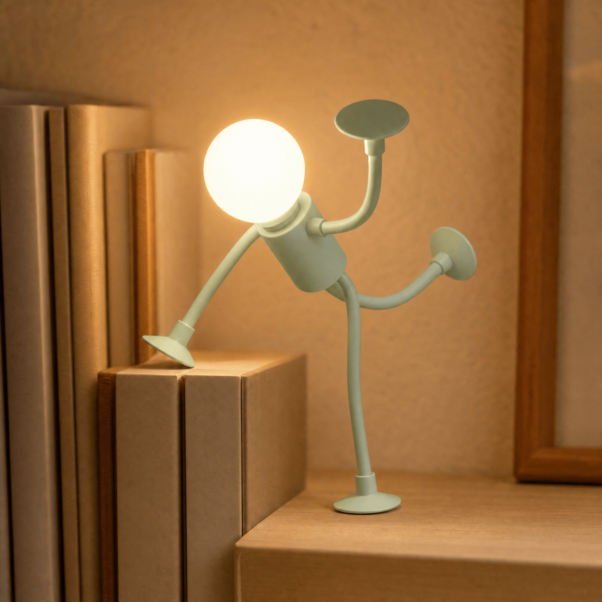 Wireless LED Night Light with Soft Glow for Cozy Atmosphere