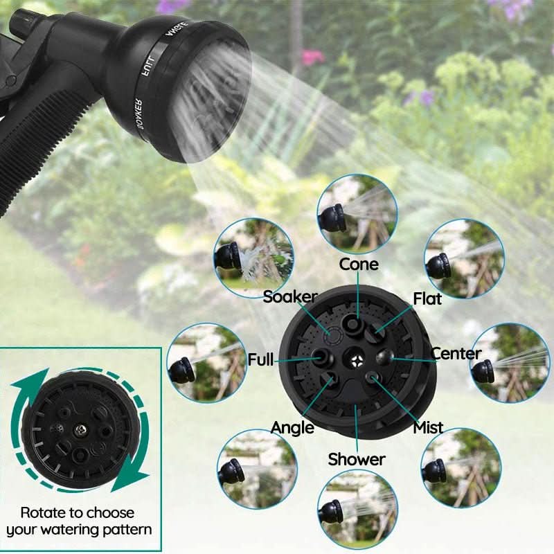 FlexiSprout Expandable Garden Hose - Lightweight & Durable