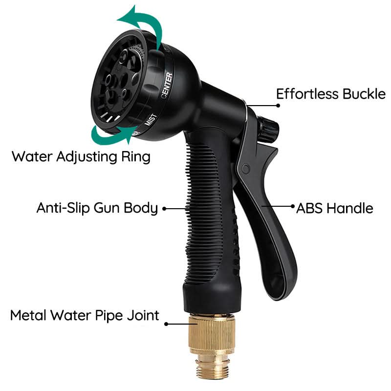 FlexiSprout Expandable Garden Hose - Lightweight & Durable