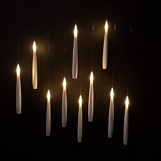Enchanted Wax Centerpieces – Floating Candles for Weddings & Home Decor