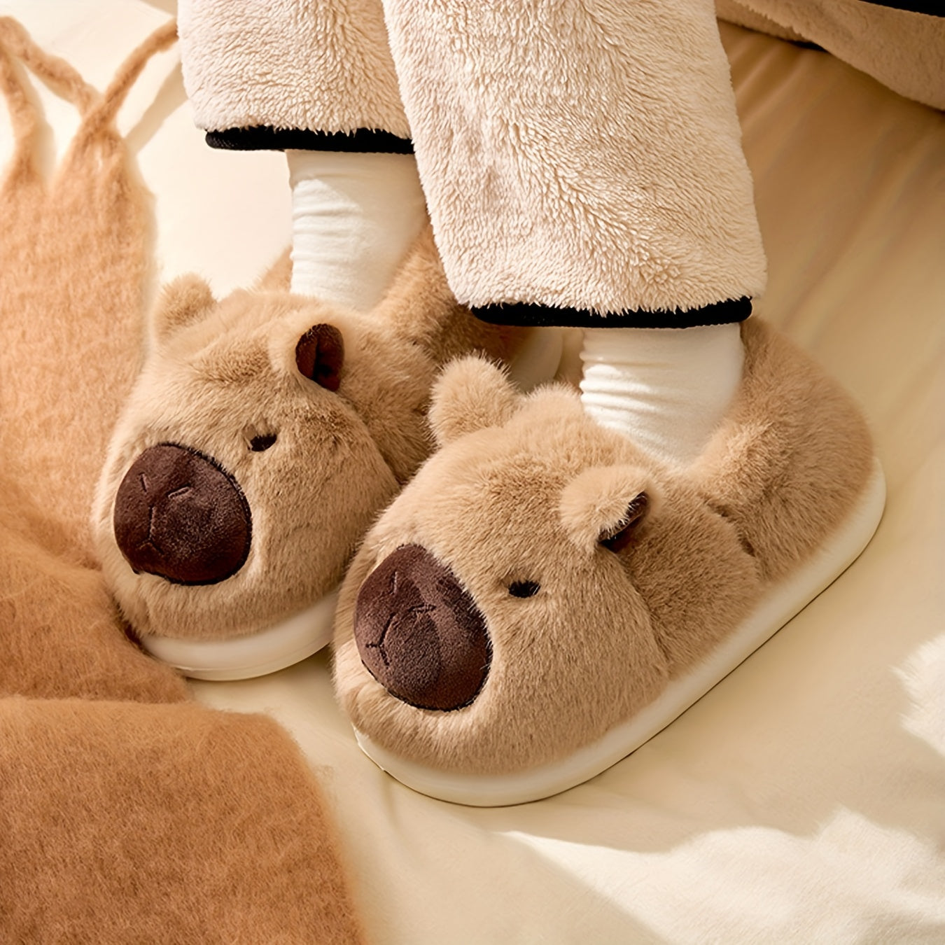 Cozy Critter Plush Slippers | Ultimate Home Comfort