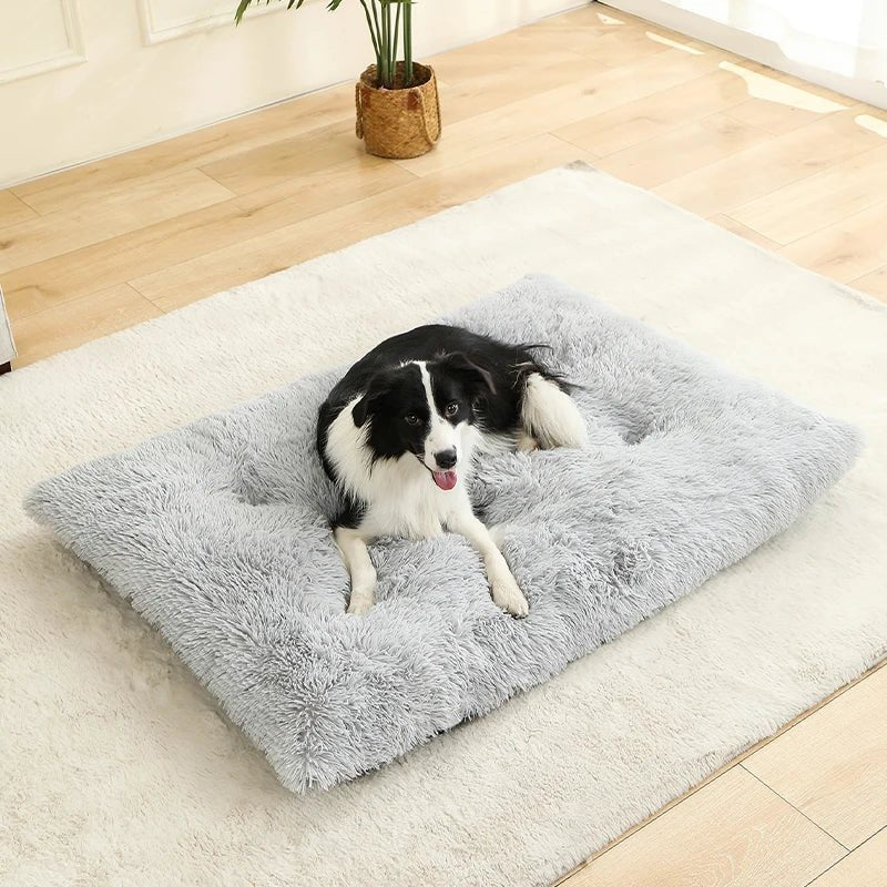 CozyCloud Plush Rectangular Dog Bed for Ultimate Relaxation