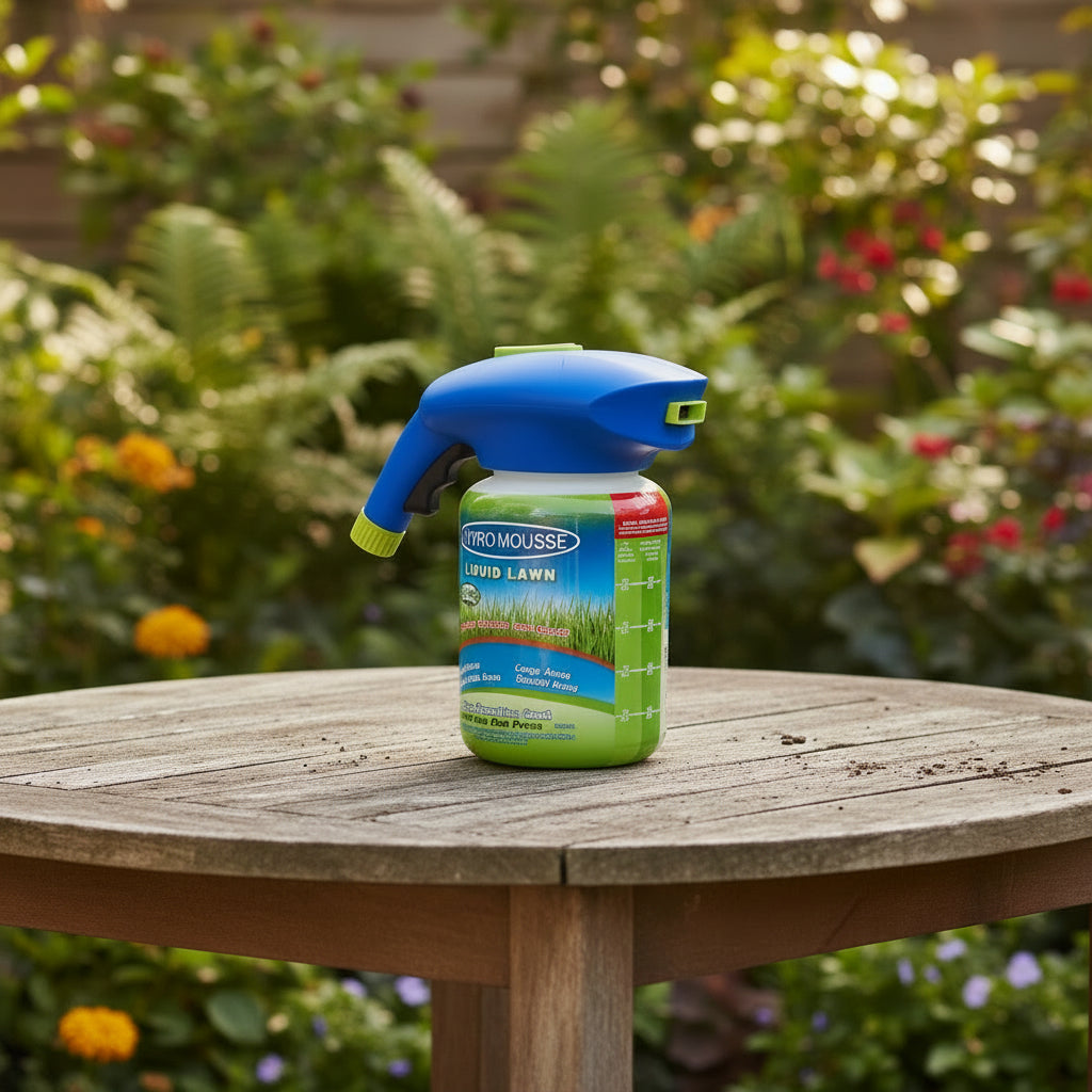 EcoSprout Liquid Lawn Foam for Vibrant Grass Growth