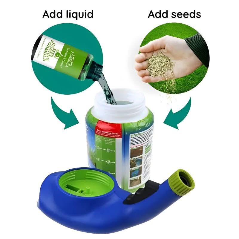 EcoSprout Liquid Lawn Foam for Vibrant Grass Growth