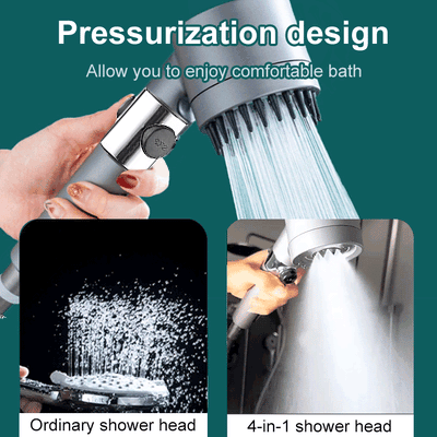 High-Pressure Shower Head with Nine-Layer Filtration for Eco-Friendly Spa Experience