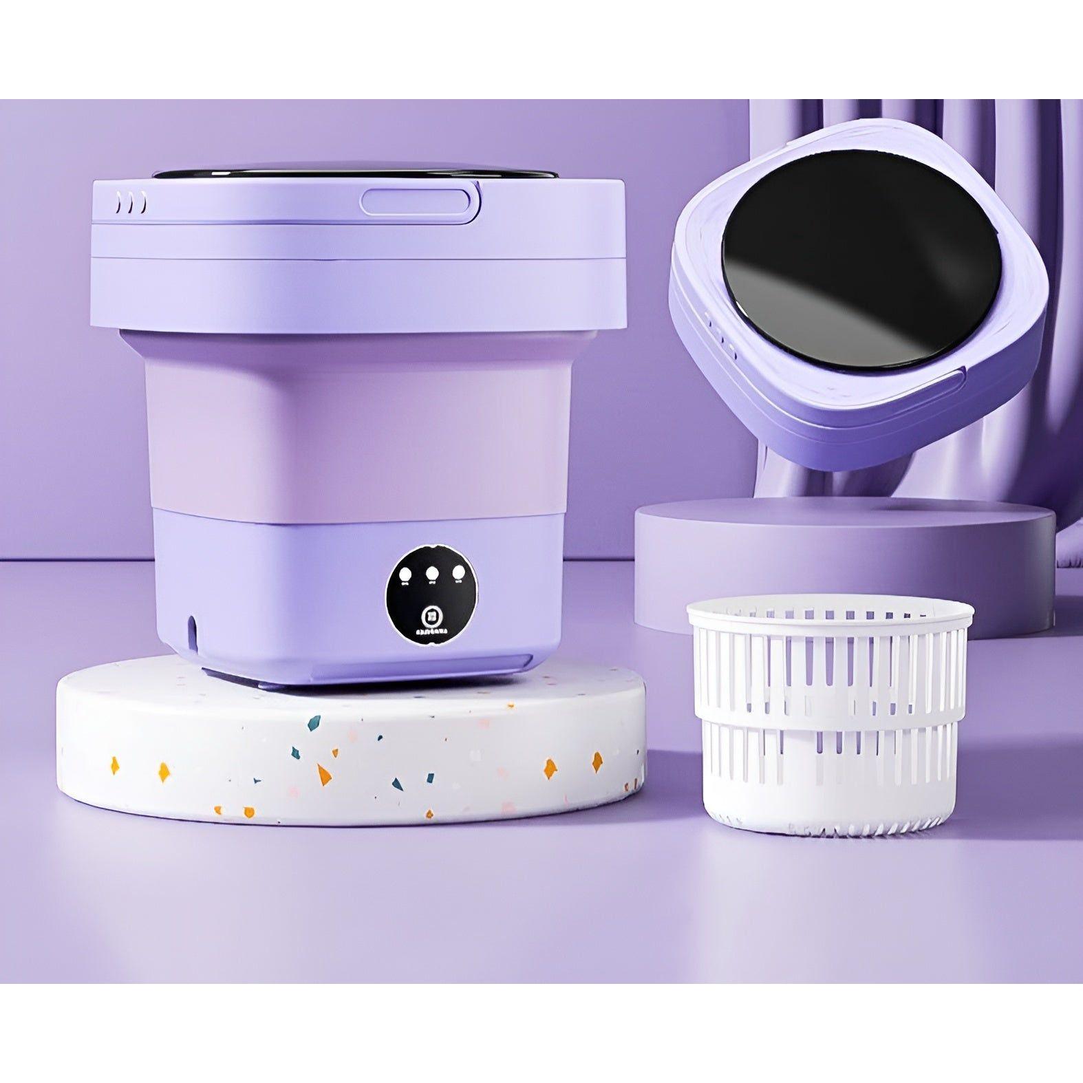 Compact Mini Washing Machine with Dryer – Portable Laundry Solution