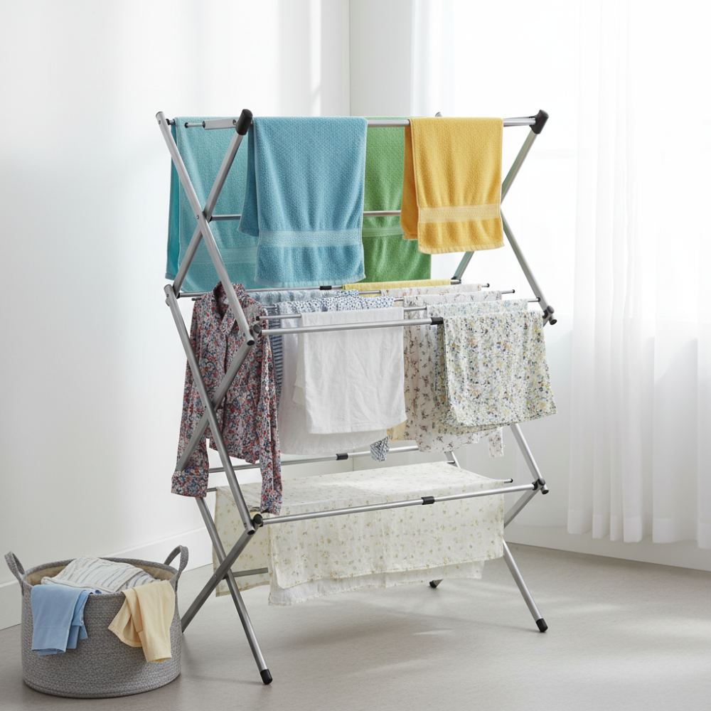 Stainless Steel Collapsible Clothes Drying Rack