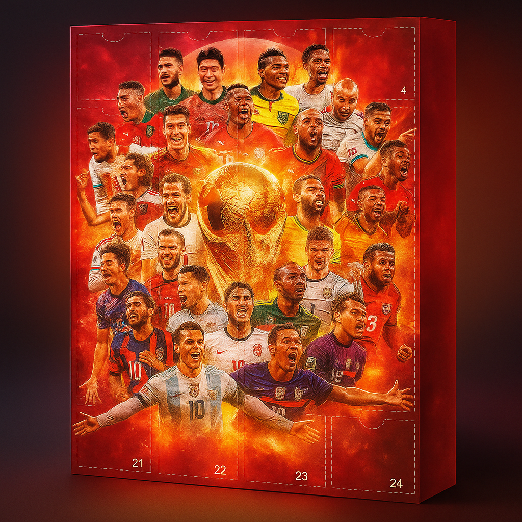 Countdown to Football Fun: Collector's Figure Advent Set