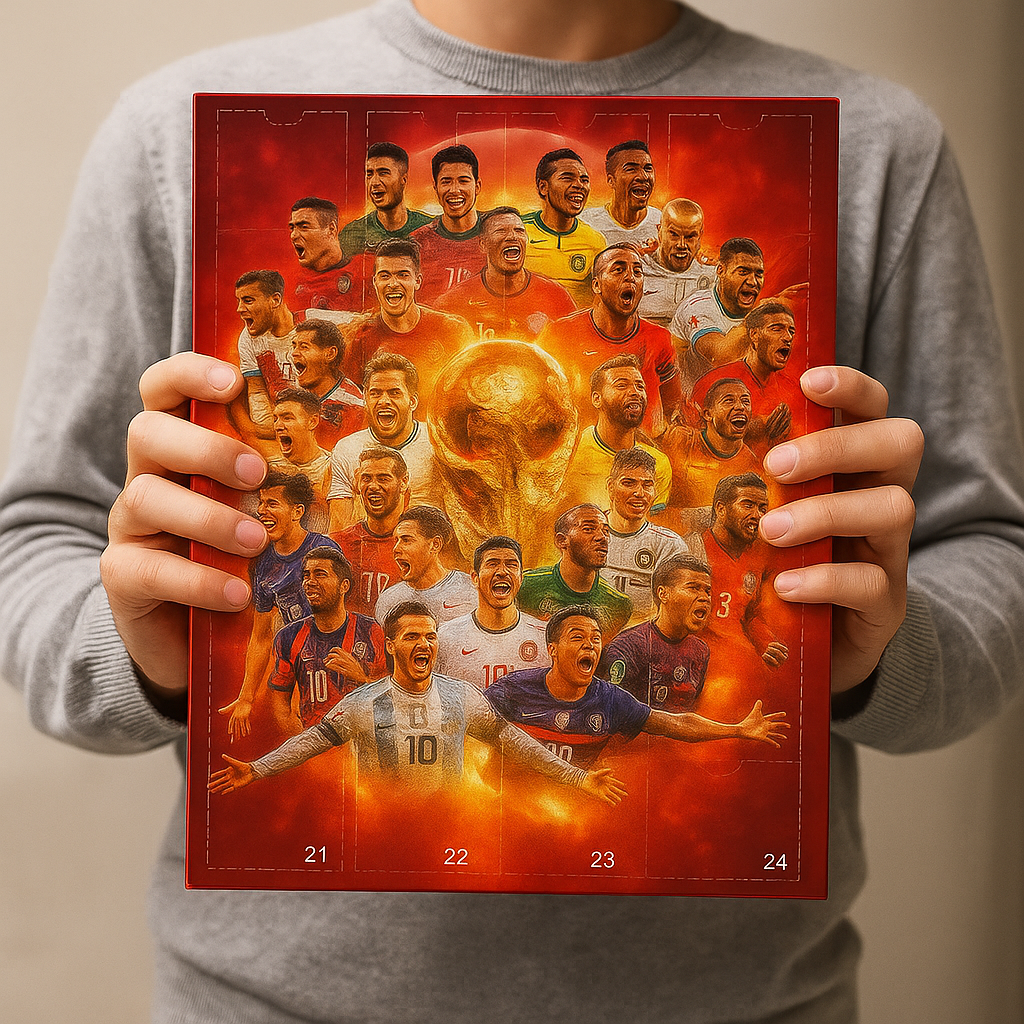 Countdown to Football Fun: Collector's Figure Advent Set