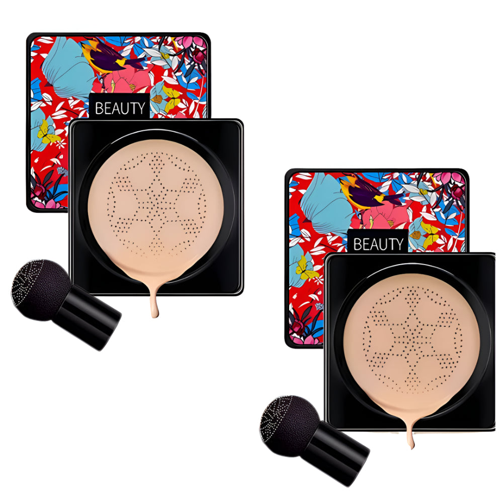 Velvet Finish Foundation Compact with Easy-Apply Sponge