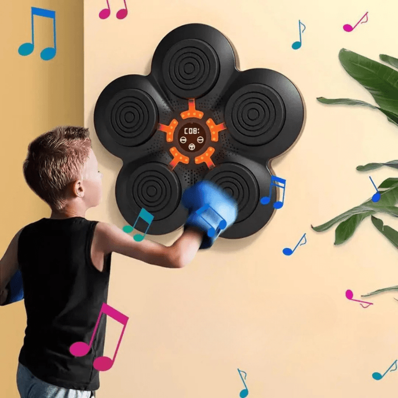 BoxFit Sync Smart Boxing Trainer for Enhanced Reaction and Fitness