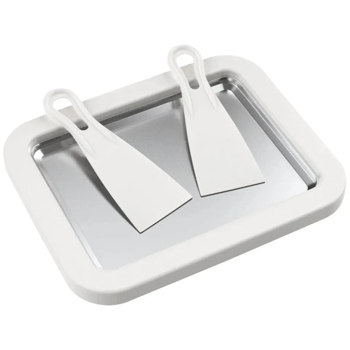 Large Ice Cream Maker Pan with Quick Freeze Plate for Homemade Desserts