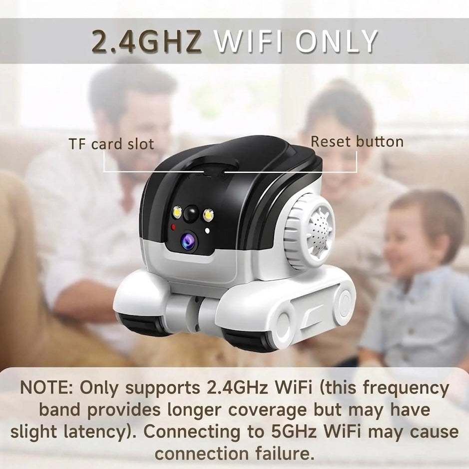 1080P Animal Surveillance Camera with Two-Way Audio and Night Vision