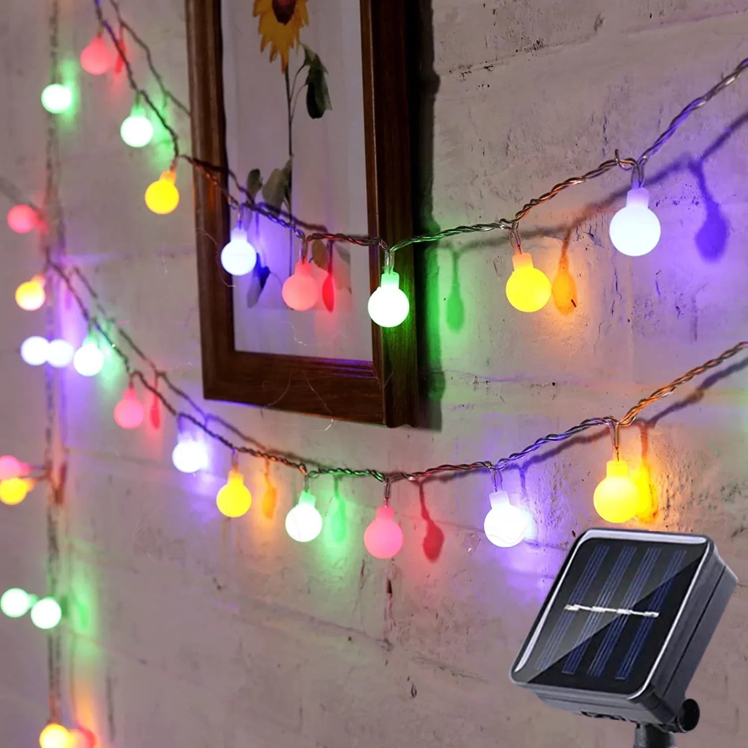 Outdoor Solar Fairy Lights – Ideal for Garden Decoration